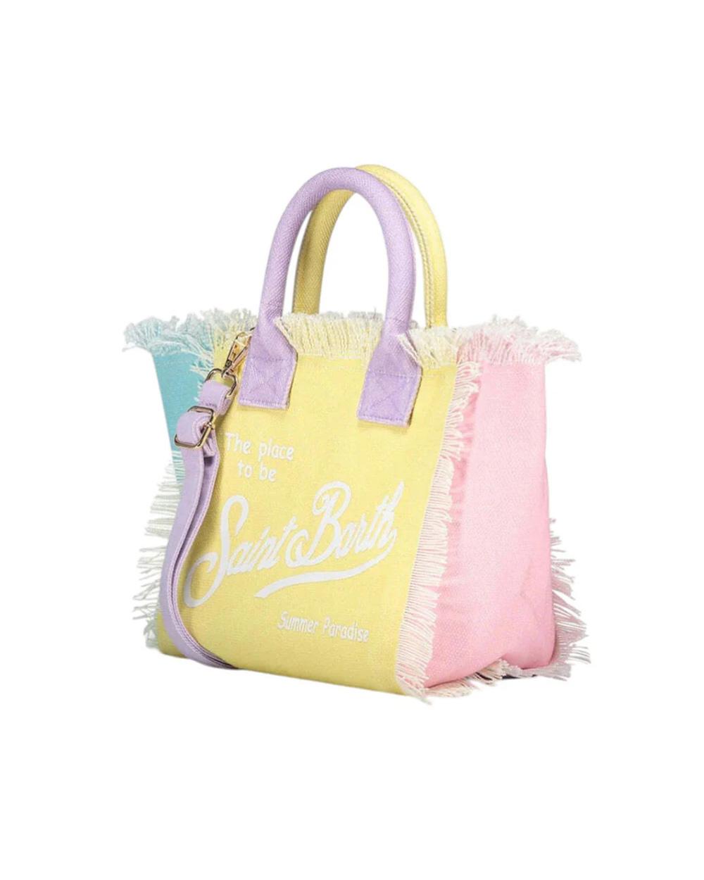 MC2 SAINT BARTH Borsa MC2 SAINT BARTH donna Colette COL000102576L Multicolore frange logo zip tasca tracolla COL000102576L 0 