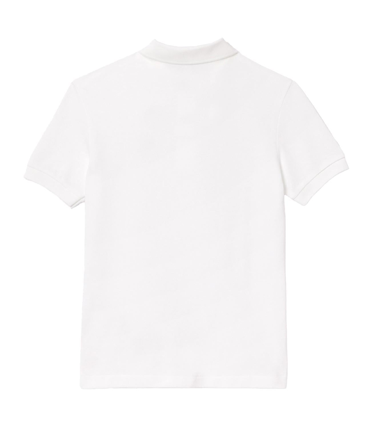 LACOSTE Polo Lacoste bambino PJ2909 001 bianca piquet PJ2909 001 