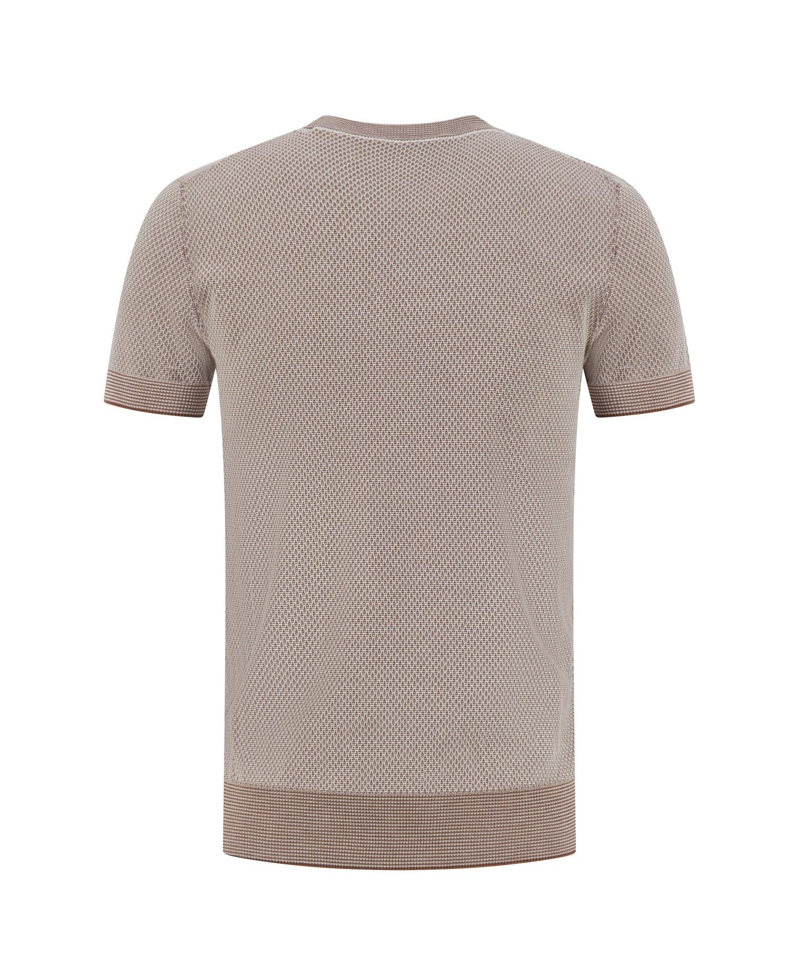 GRAN SASSO T-shirt Gran Sasso uomo 5713620651 168 punto operato Marrone<BR/> 5713620651 168 