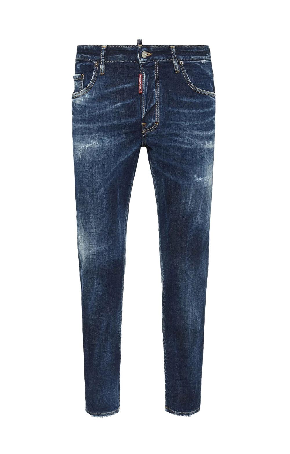 DSQUARED2 Jeans Dsquared2 uomo  S71LB1642S30664470 blu scuro denim skater jean S71LB1642S30664 470 