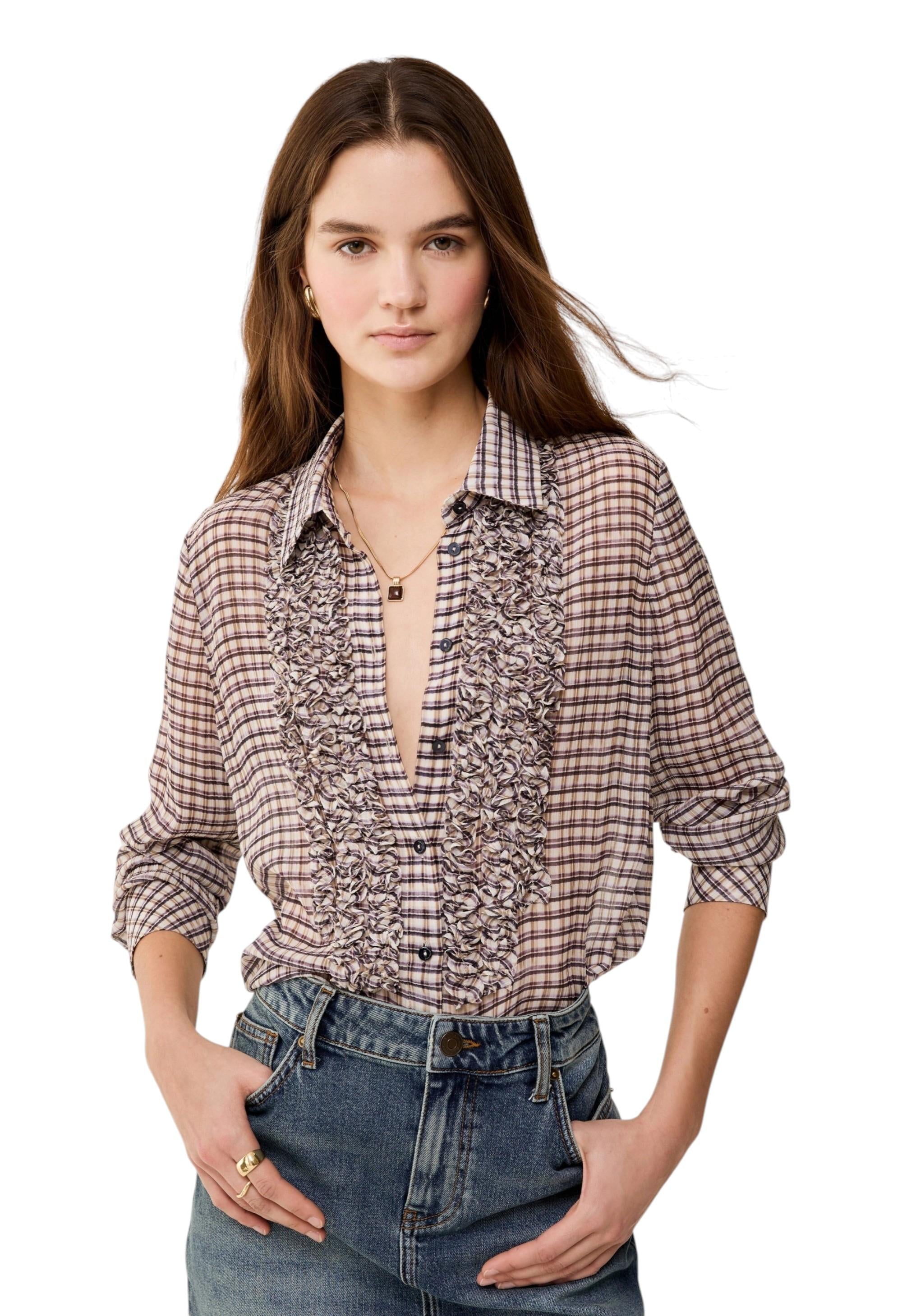 PENNYBLACK Camicia Pennyblack donna 2611111057200 001 Aderire Fantasia Fango<BR/> 2611111057200 001 