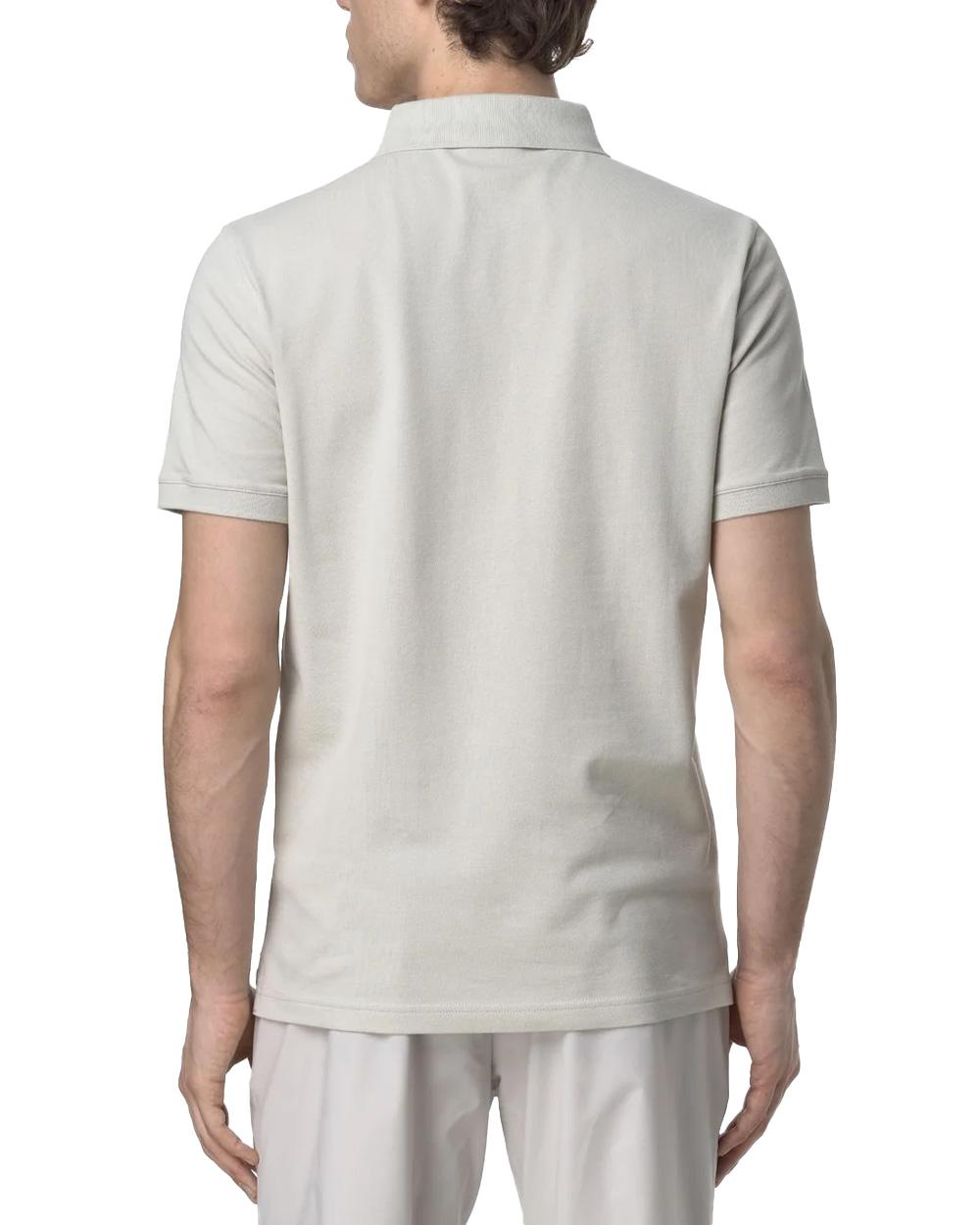 K-WAY Polo K-WAY uomo K5127BW AMEDEE PIQUE SLIM Beige collo bottoni cotone slim K5127BW 634 