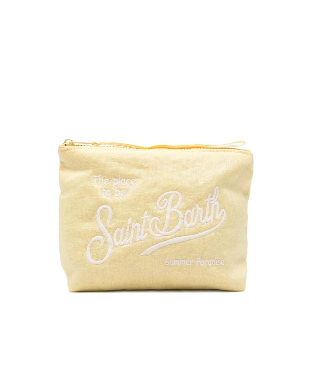 MC2 SAINT BARTH Pochette MC2 SAINT BARTH donna ALINE ALI510129L Gialla ALI510129L 9 