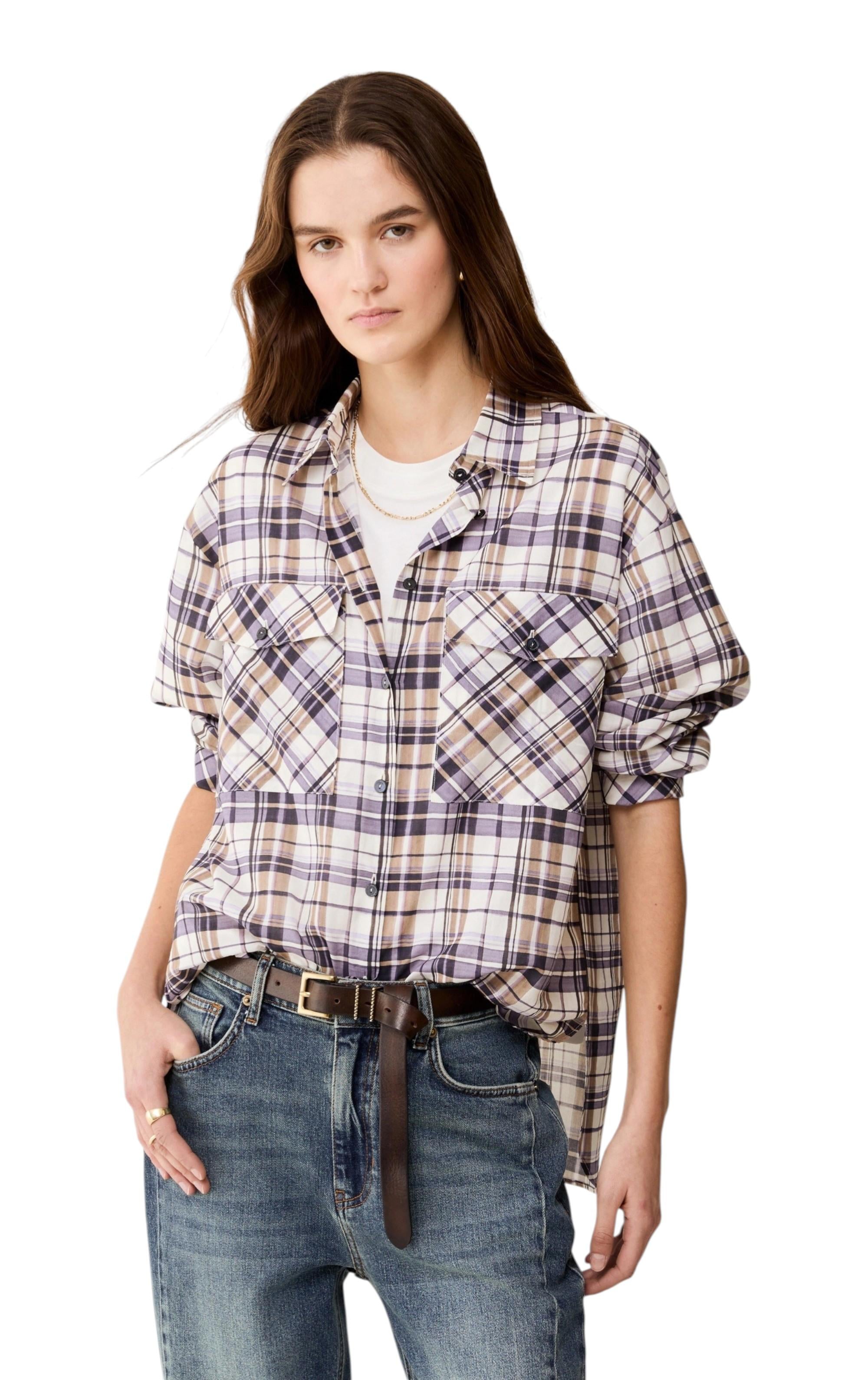 PENNYBLACK Camicia Pennyblack donna 2611111017200 001 Ananas Lilla Indaco<BR/> 2611111017200 001 