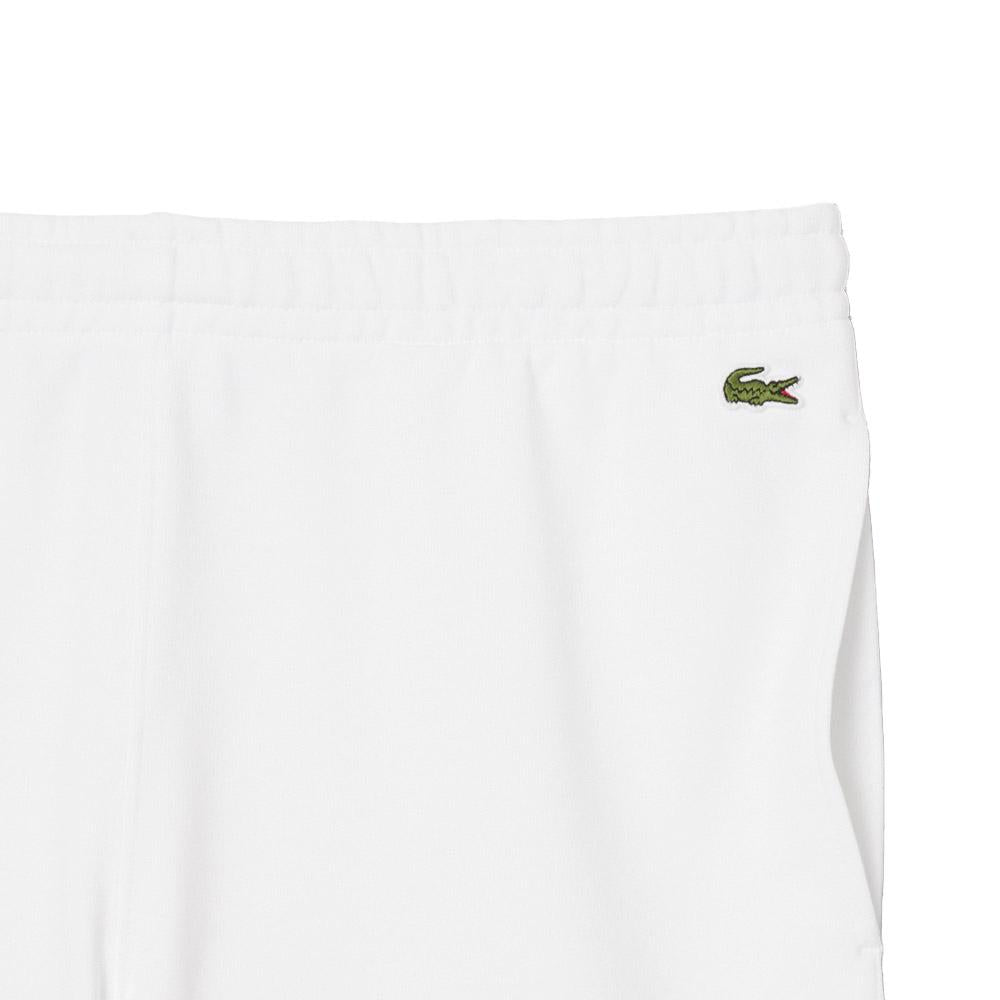 LACOSTE Bermuda Lacoste uomo GH9896001 bianco profili logati GH9896 001 