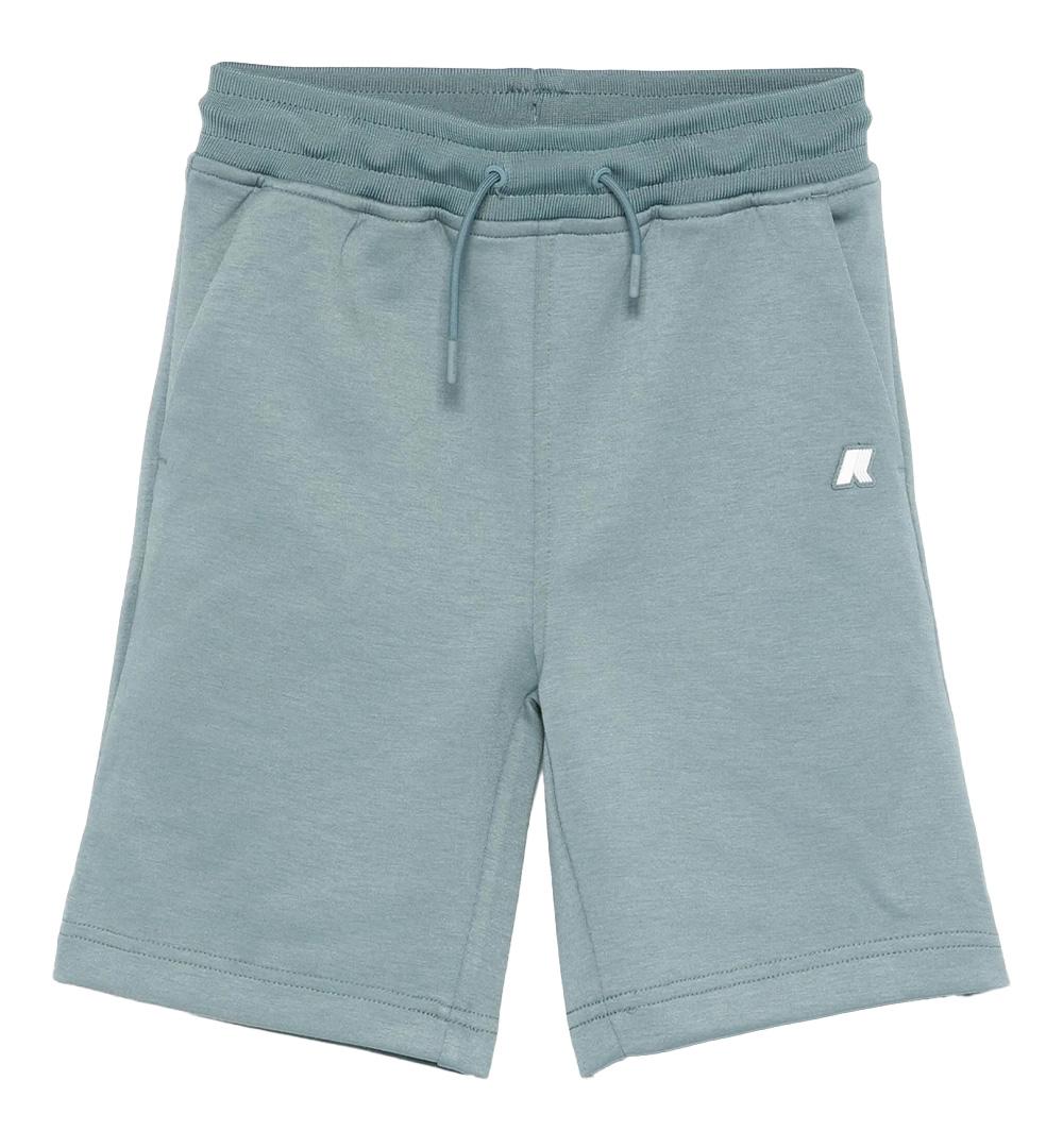 K-WAY Bermuda K-Way Ivo Light Spacer bambino K31411W Grigio stampa logo poliestere elastico coulisse K31411W H04 