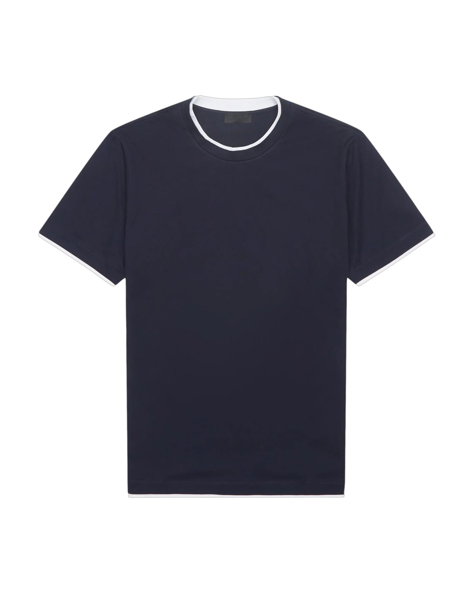 DONDUP T-shirt DONDUP uomo US366 JF0271UXXX 890 Blu US366JF0271UXXX 890 