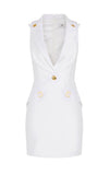 Elisabetta Franchi Women's Dress AB92461E2360 The Club Ivory