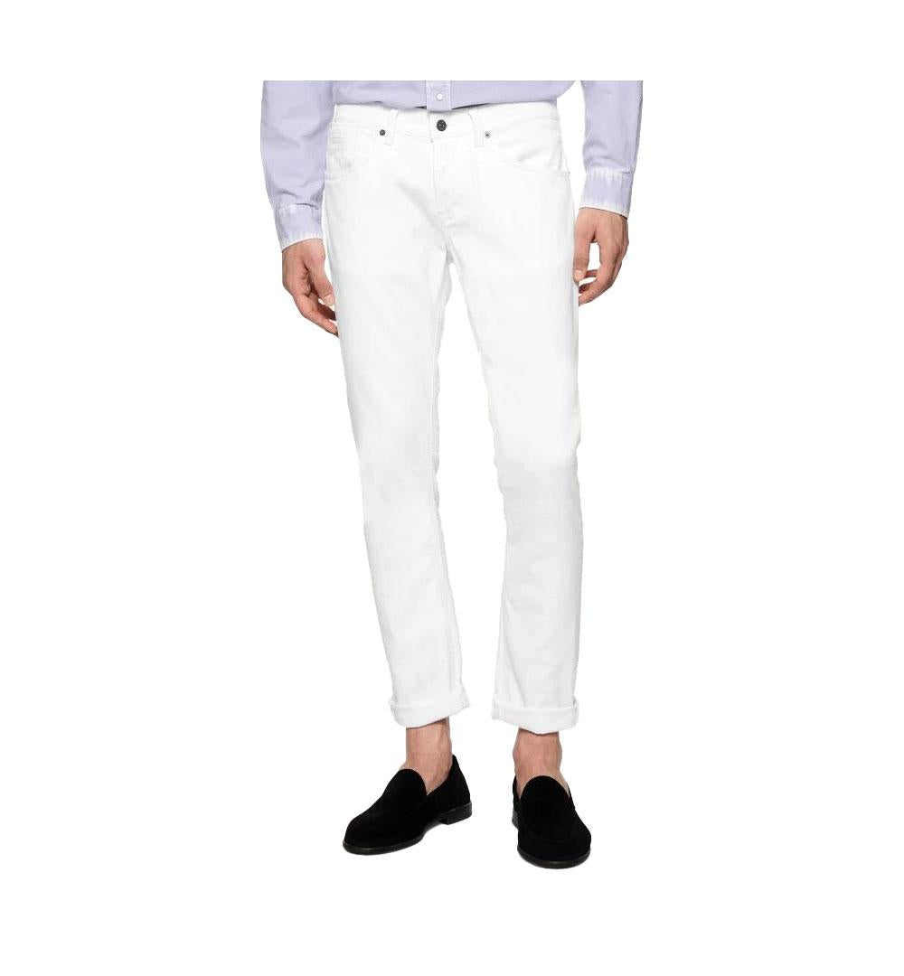 DONDUP Jeans Dondup uomo UP576BS0030 Dian bianco carrot UP576BS0030 PTD 000 