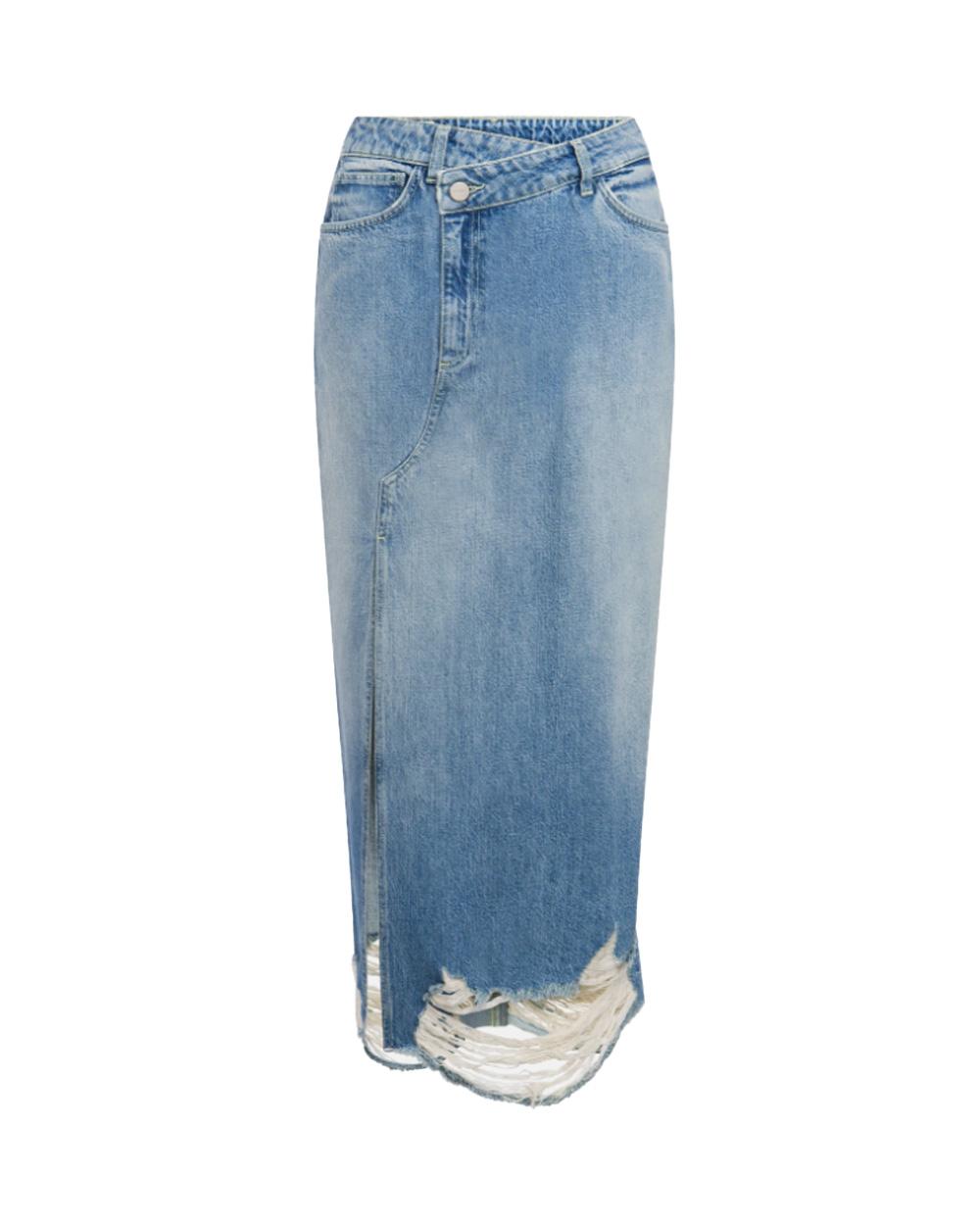 DONDUP Gonna DONDUP donna G610DF0283DMB5 Denim G610DF0283DMB5 800 