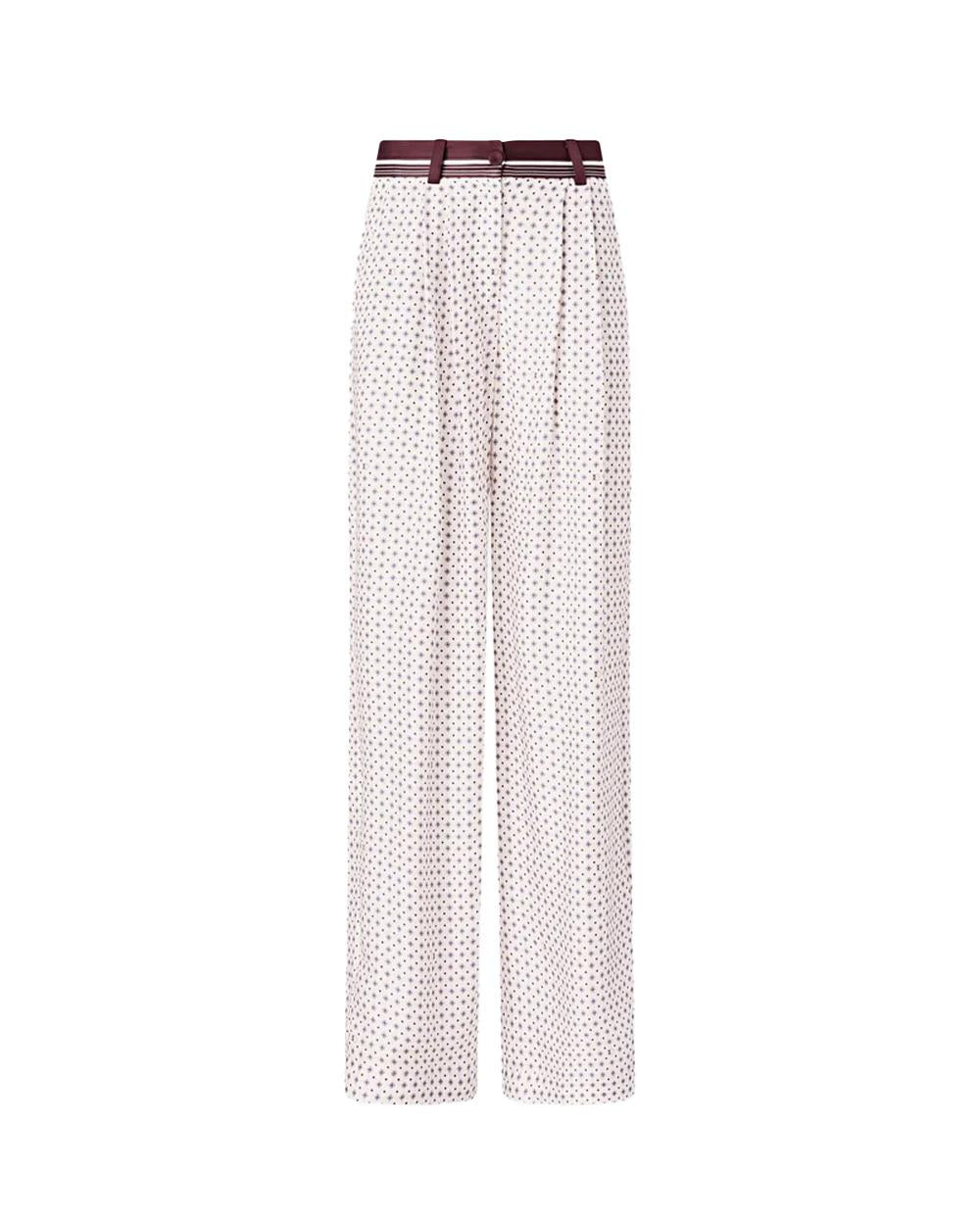 PINKO Pantalone PINKO donna RUTH 106203A31K Fantasia gamba dritta viscosa zip bottone 106203A31K BBA 