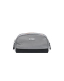 K-WAY unisex K4133GW BLAIR Grey clutch bag grosgrain pocket logo