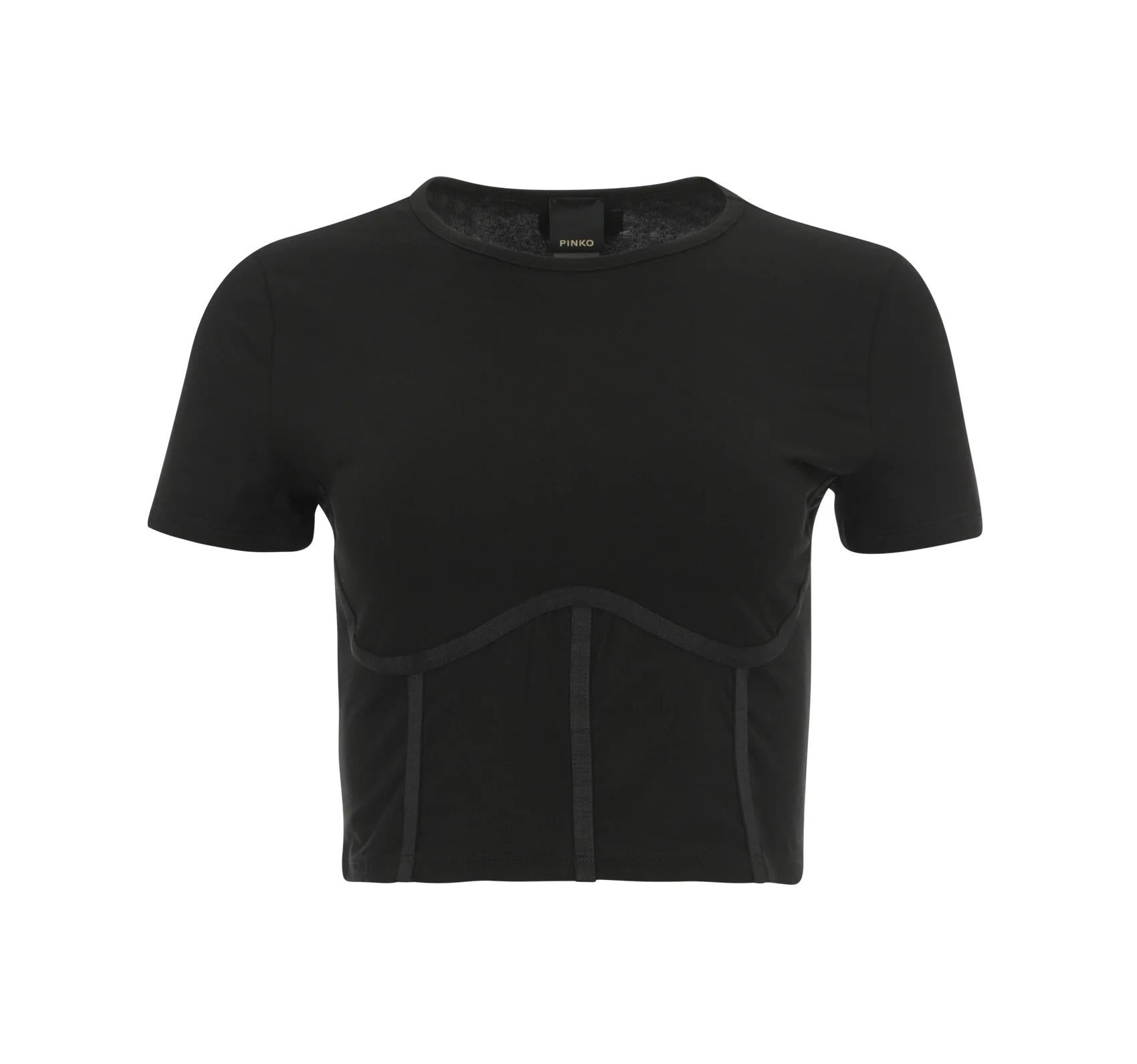 PINKO Top Pinko donna 106489A36I Z99 Veduta bustier Nero<BR/> 106489A36I Z99 
