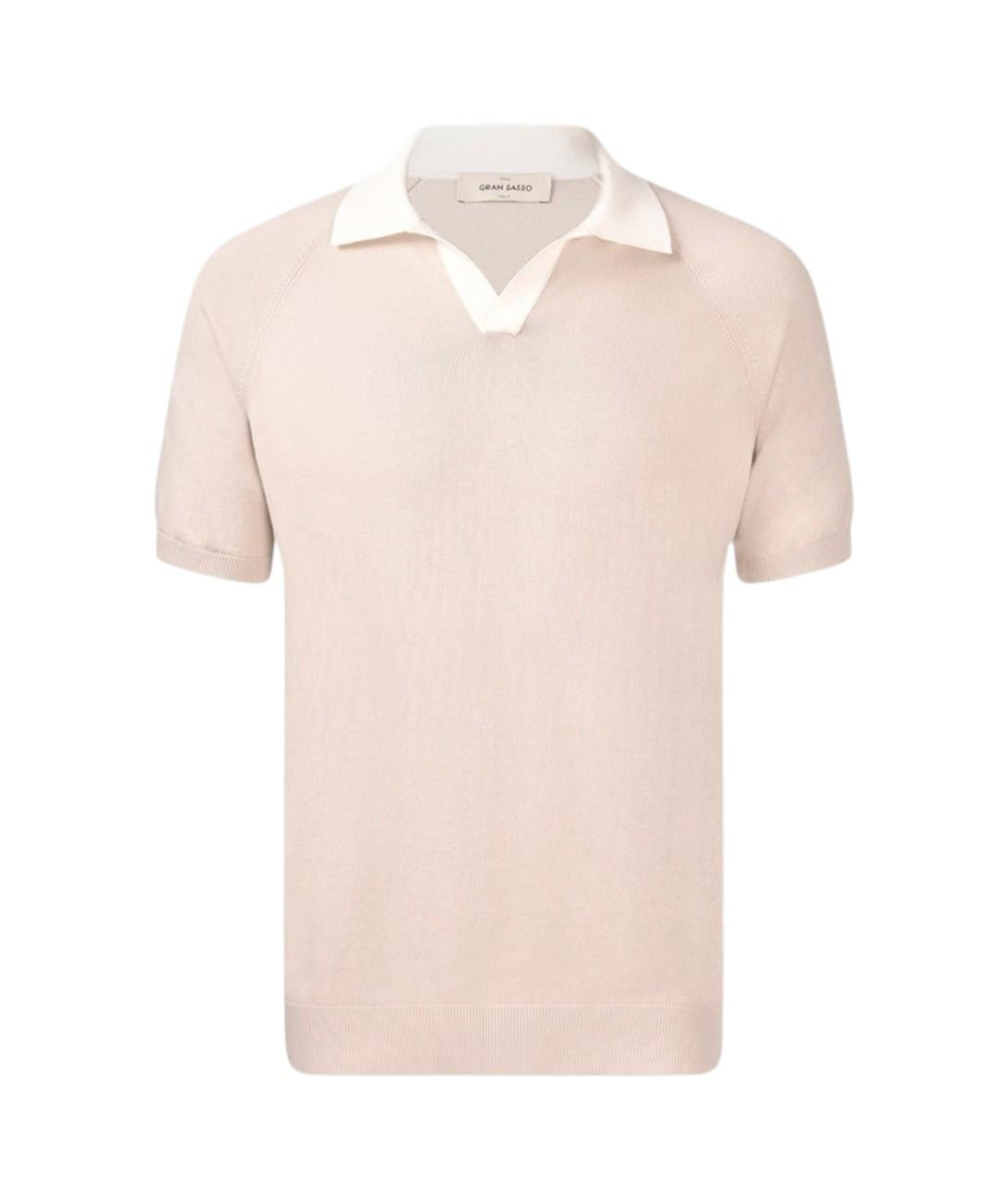 GRAN SASSO Polo Gran Sasso uomo 5716518045 012 skipper in maglia raglan cotone organico Beige<BR/> 5716518045 012 
