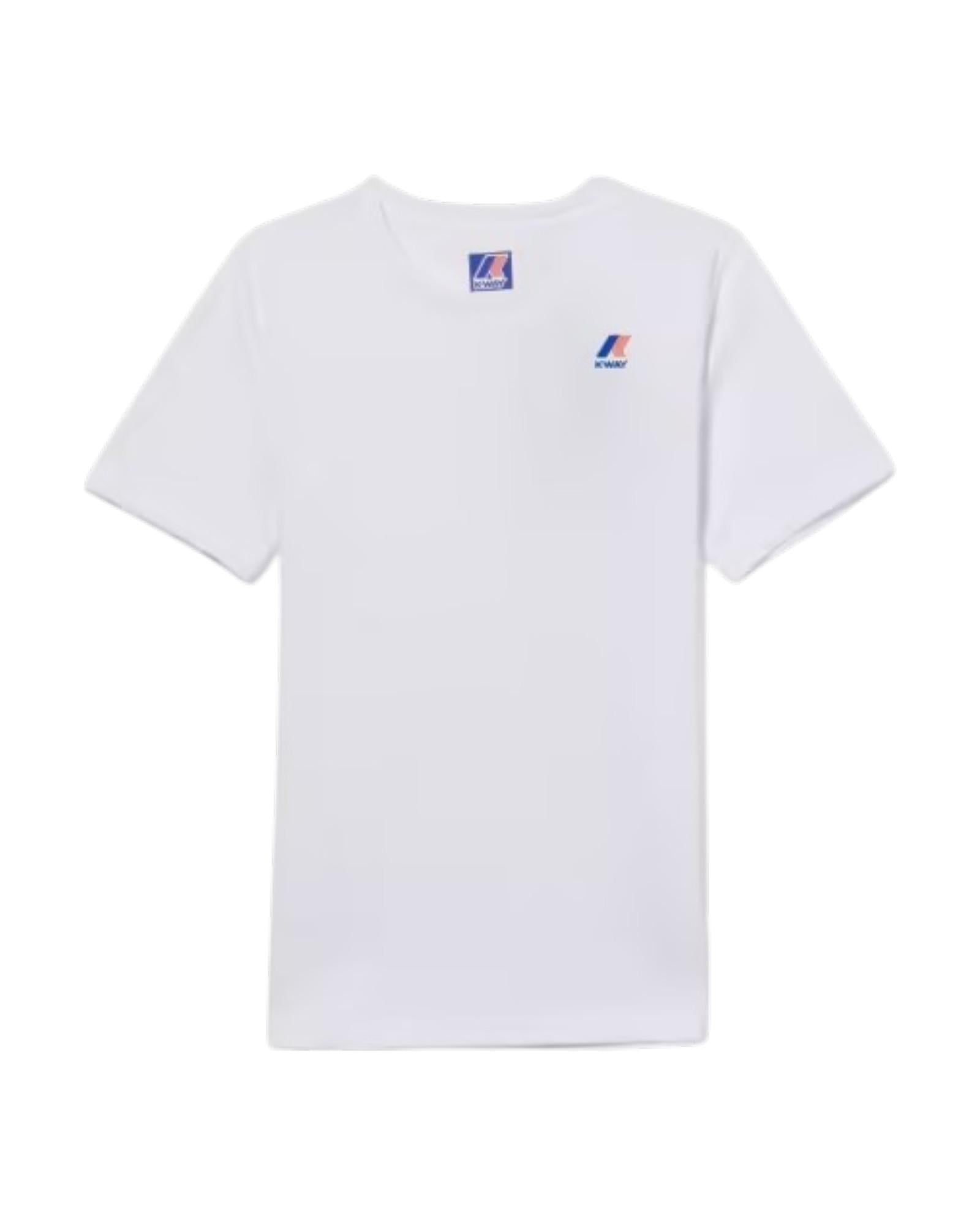 K-WAY T-shirt K-WAY bambino K7133YW 001 Bianco K7133YW 001 
