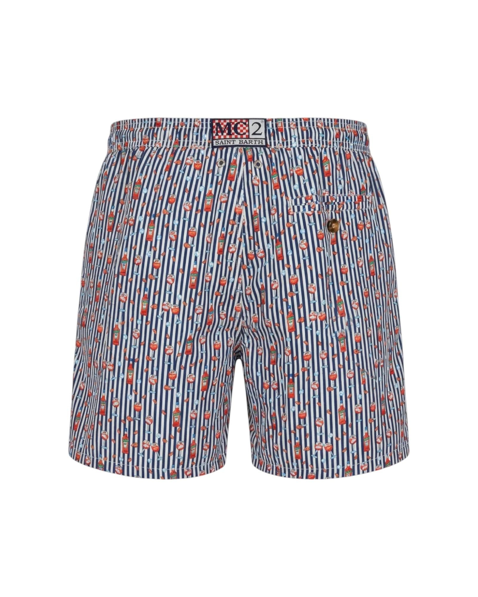 MC2 SAINT BARTH Costume MC2 SAINT BARTH uomo LIG0003 08209L61 Ultralight Spritz Stripes righe Blu <BR/> LIG000308209L 61 