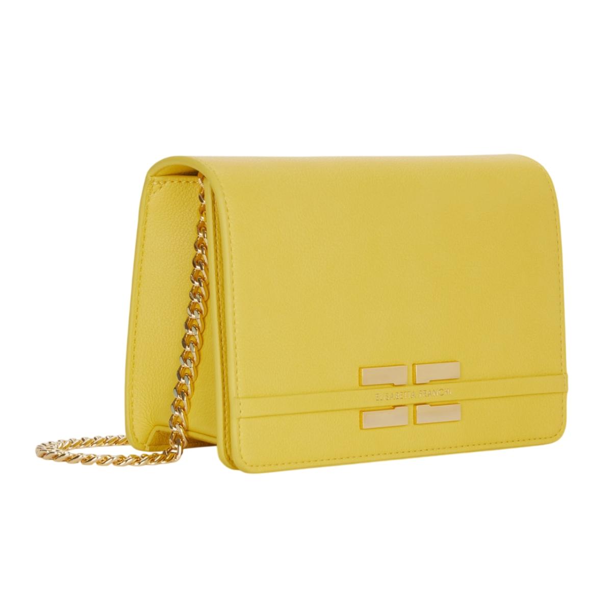 ELISABETTA FRANCHI Borsa donna Elisabetta Franchi BS39A61E2EV4 Giallo Sun<BR/> BS39A61E2 EV4 