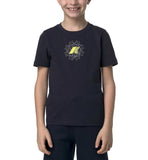 K-Way Odom Messy Letters Kids' T-Shirt K5136XW Blue cotton ribbed neck regular fit logo print