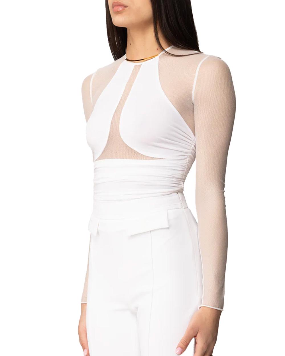 ELISABETTA FRANCHI Body ELISABETTA FRANCHI donna BO03062E2 Avorio<BR/> <BR/> BO03062E2 360 