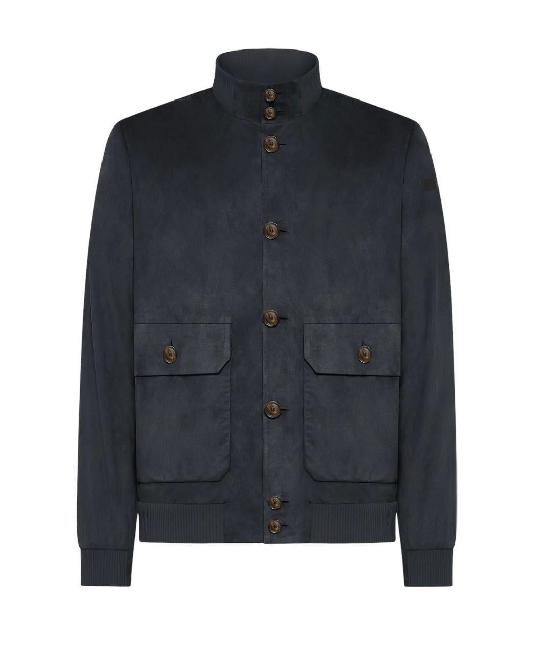 RRD Giacca RRD uomo 26018 60 Nabucco Val Jkt effetto scamosciato Blu <BR/> 26018 60 