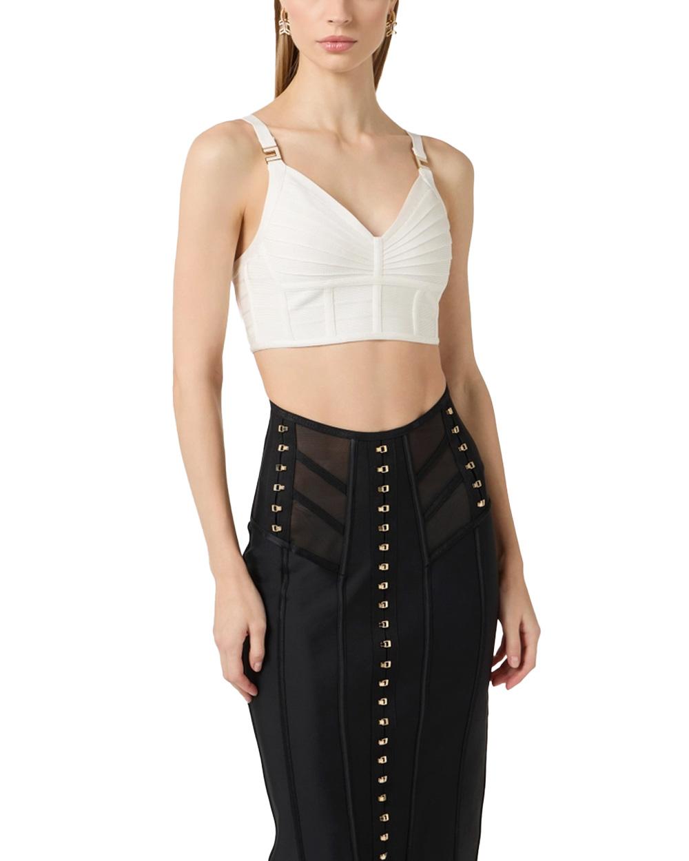 ELISABETTA FRANCHI Top ELISABETTA FRANCHI donna TK82D62E2 Avorio TK82D62E2 360 