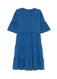 Abito Weekend donna 2615621042600 004 Saggina in jersey di cotone Blu