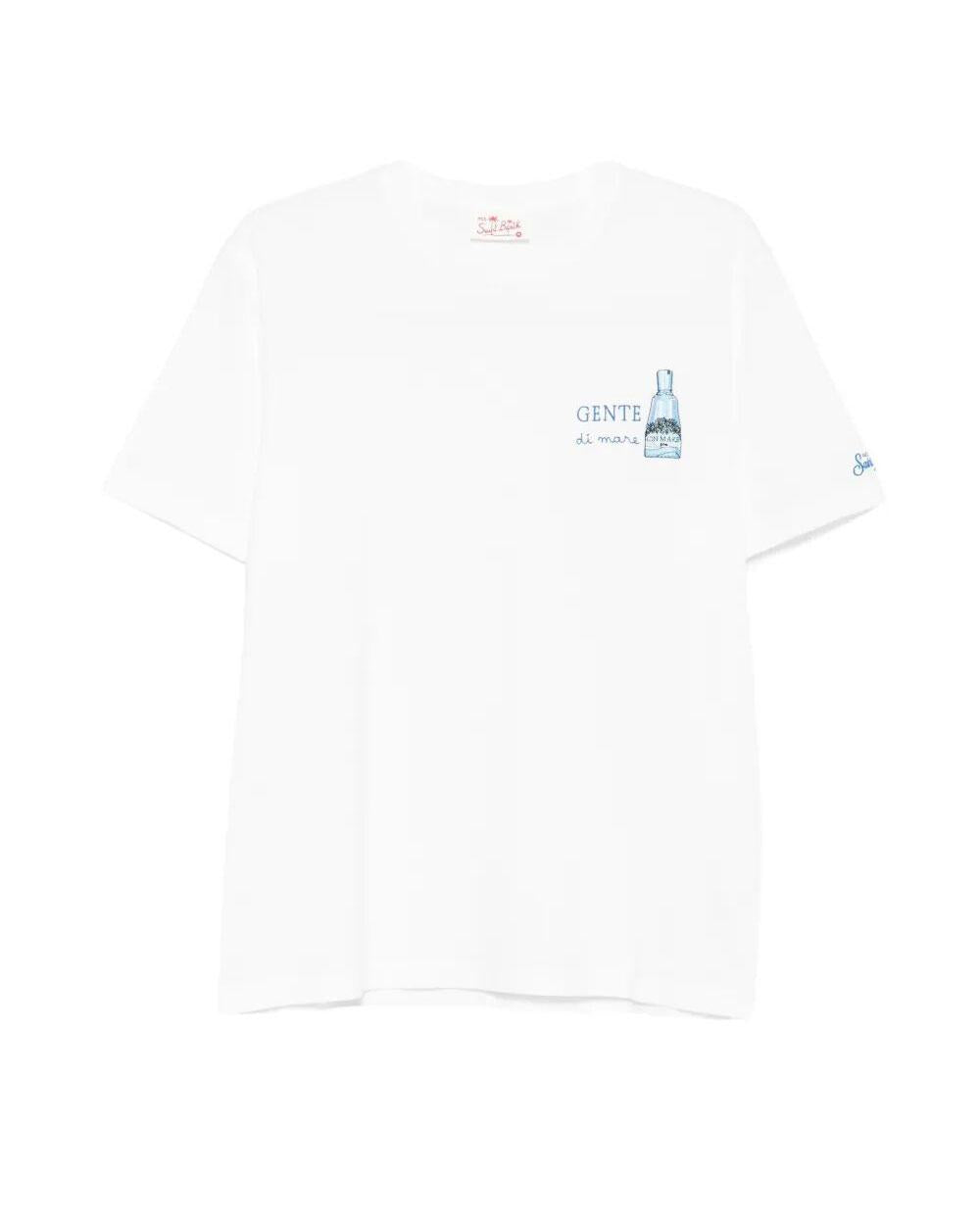 MC2 SAINT BARTH T-shirt Mc2 Saint Barth uomo Portofino Gente bianca POT000104456L 01N 