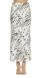 Gonna Pennyblack donna 2611101062200 011 Midi Filovia Zebra Avorio Nero