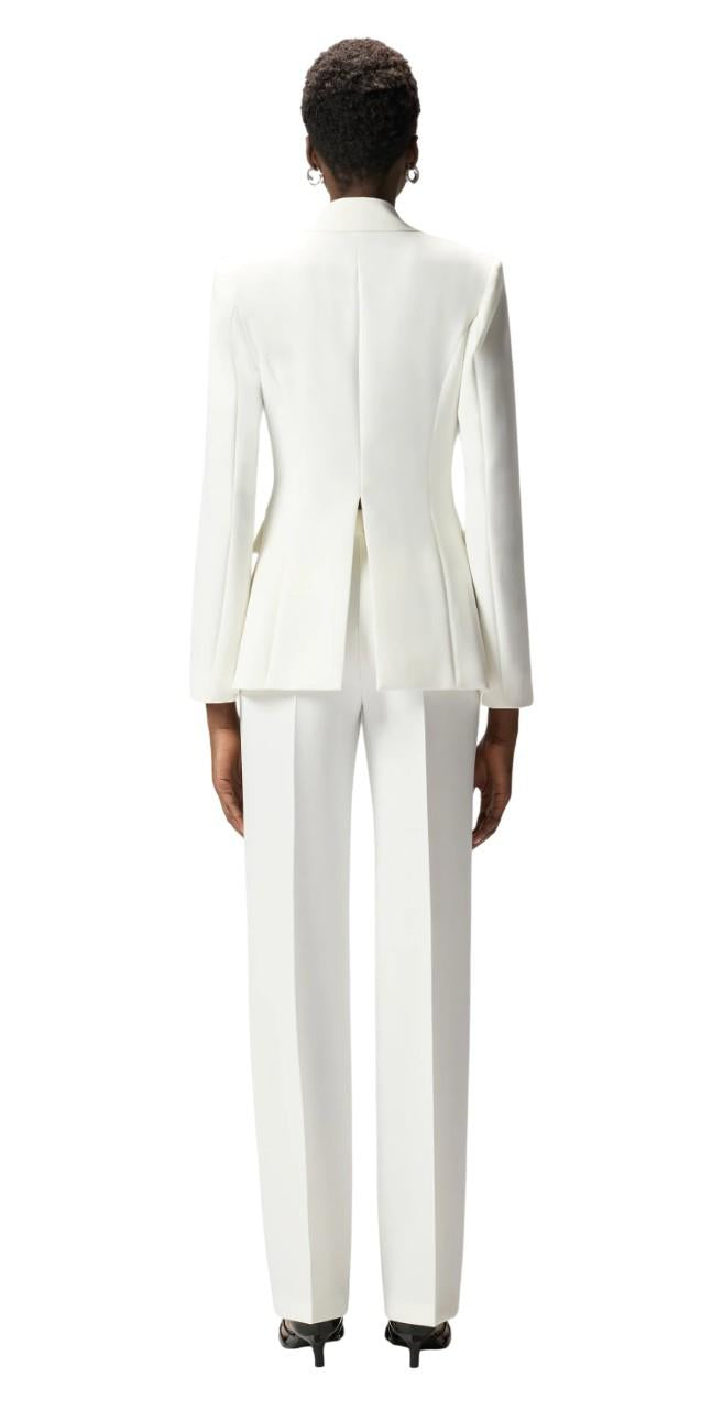 PINKO Giacca Pinko donna 106615A32Z Z07 Carciofo in tela tecnica Bianco<BR/> 106615A32Z Z07 