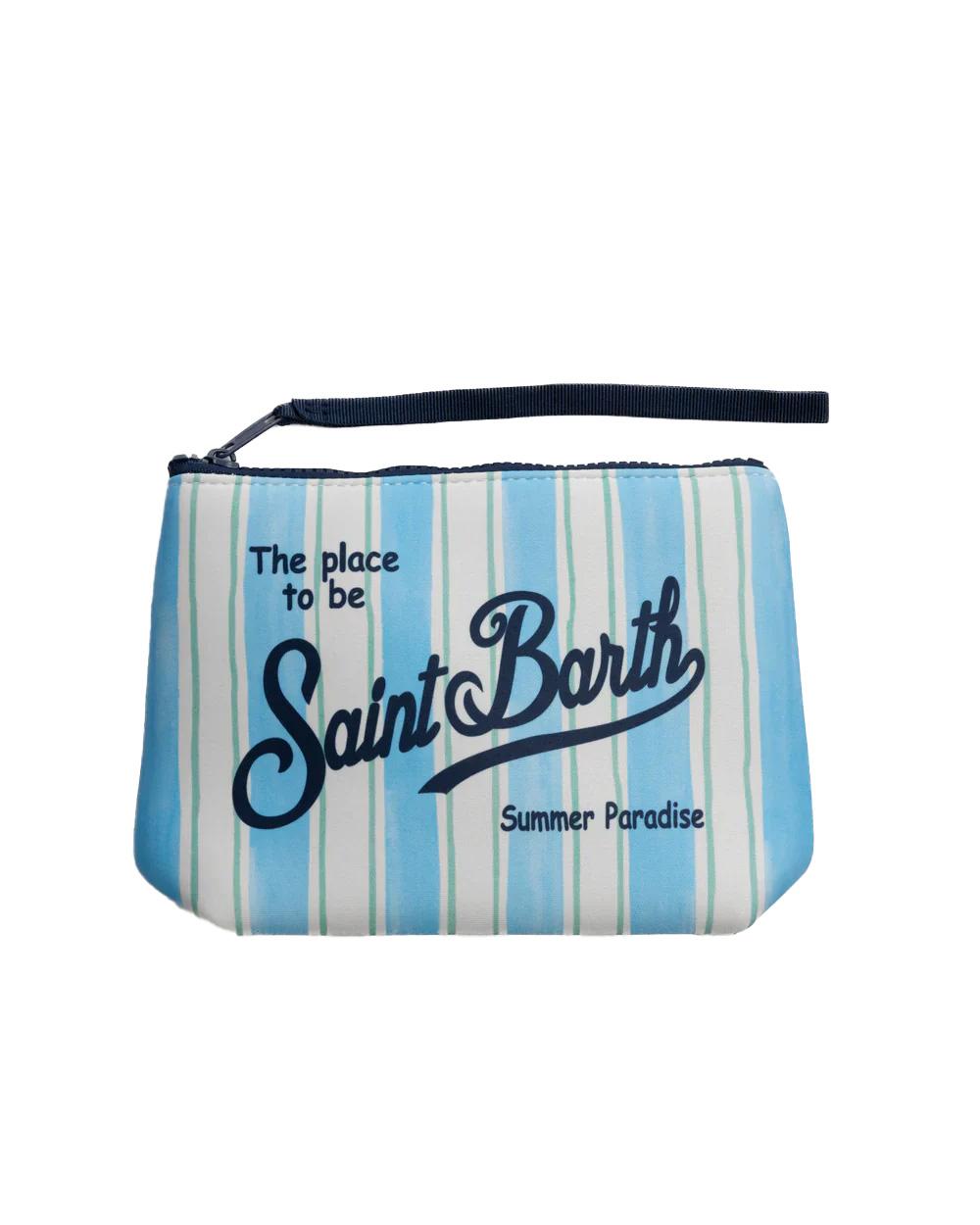 MC2 SAINT BARTH Pochette MC2 SAINT BARTH uomo ALINE STRIPES ALIN00100925L Celeste ALIN00100925L 3157 