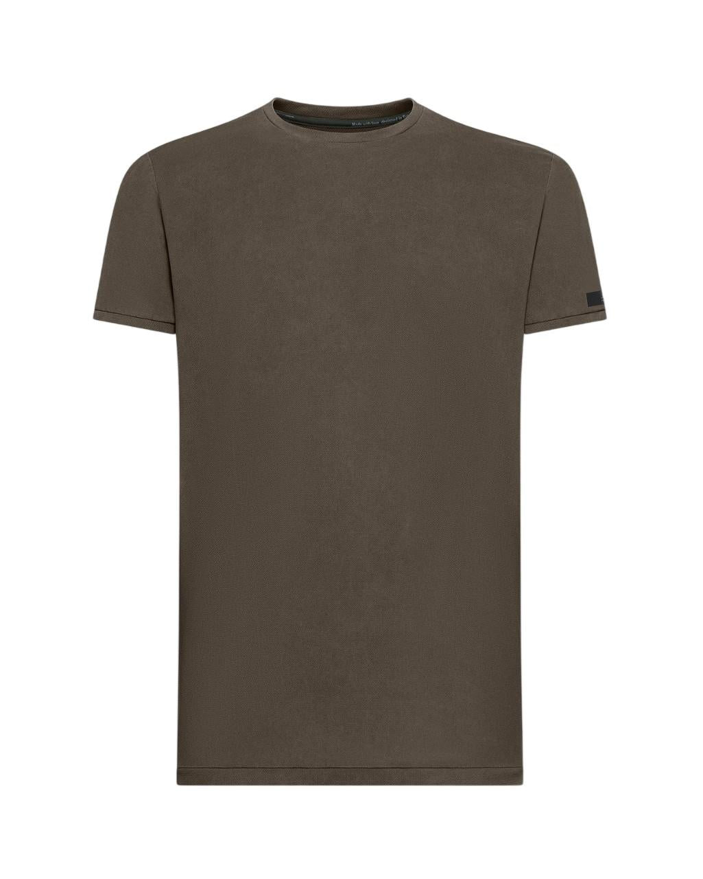 RRD T-shirt RRD uomo 26218 86 Techno Wash Piquè Shirty Tabacco  <BR/> 26218 86 
