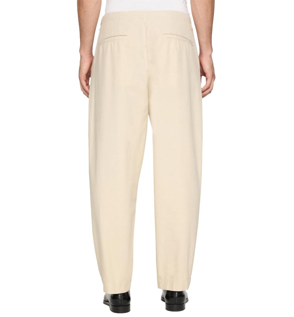 DONDUP Pantalone Dondup Miles uomo UP669CFK18U Beige pinces chino logo UP669CFK18U 004 