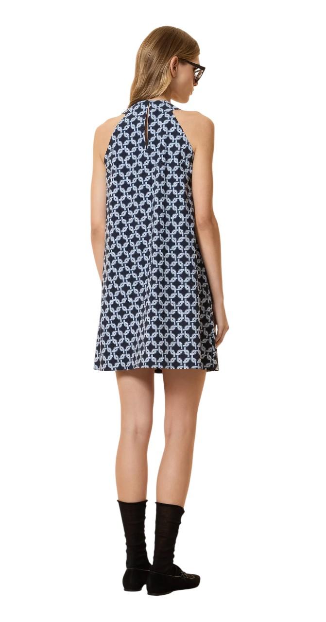 RRD Abito RRD donna 26810 60 Lace Trapeze Wom Dress fantasia Nero<BR/> 26810 60 