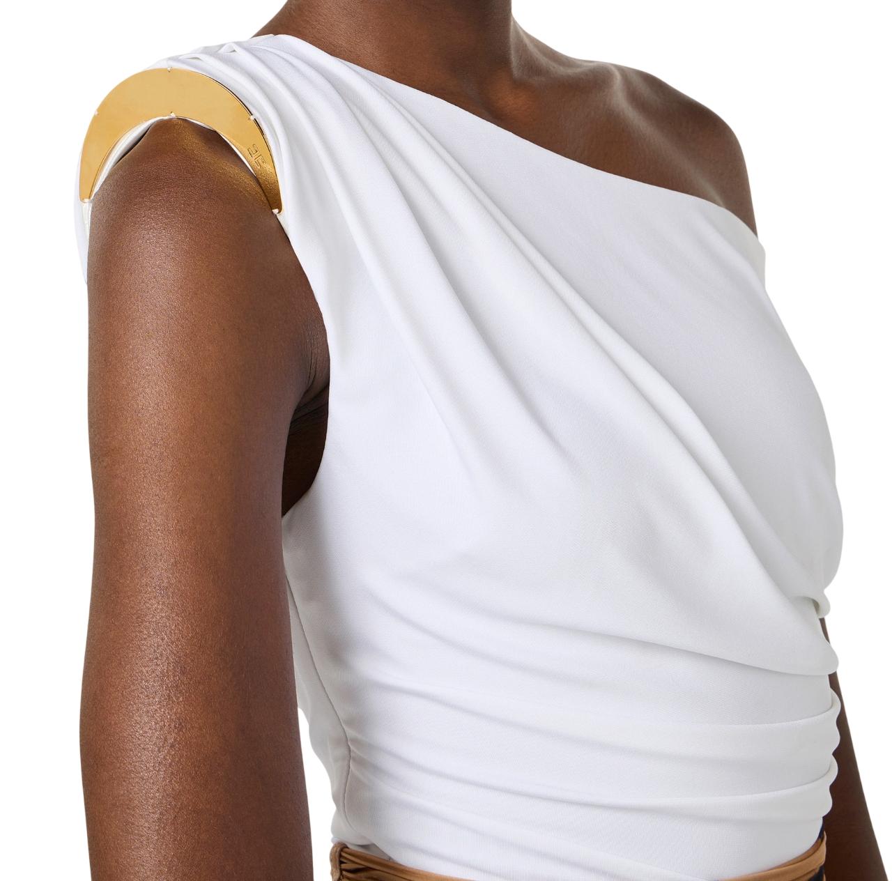 ELISABETTA FRANCHI Body Elisabetta Franchi donna BO01361E2360 The Club Avorio<BR/> BO01361E2 360 