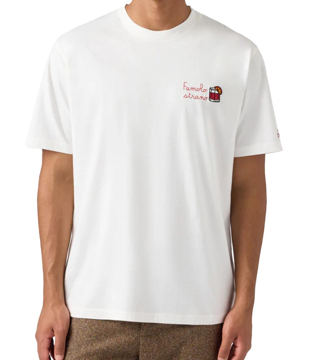 MC2 SAINT BARTH T-shirt Mc2 Saint Barth uomo ARN0001TEX000103265I10 arnott famolo strano bianca ARN0001TEX000103265I 10 