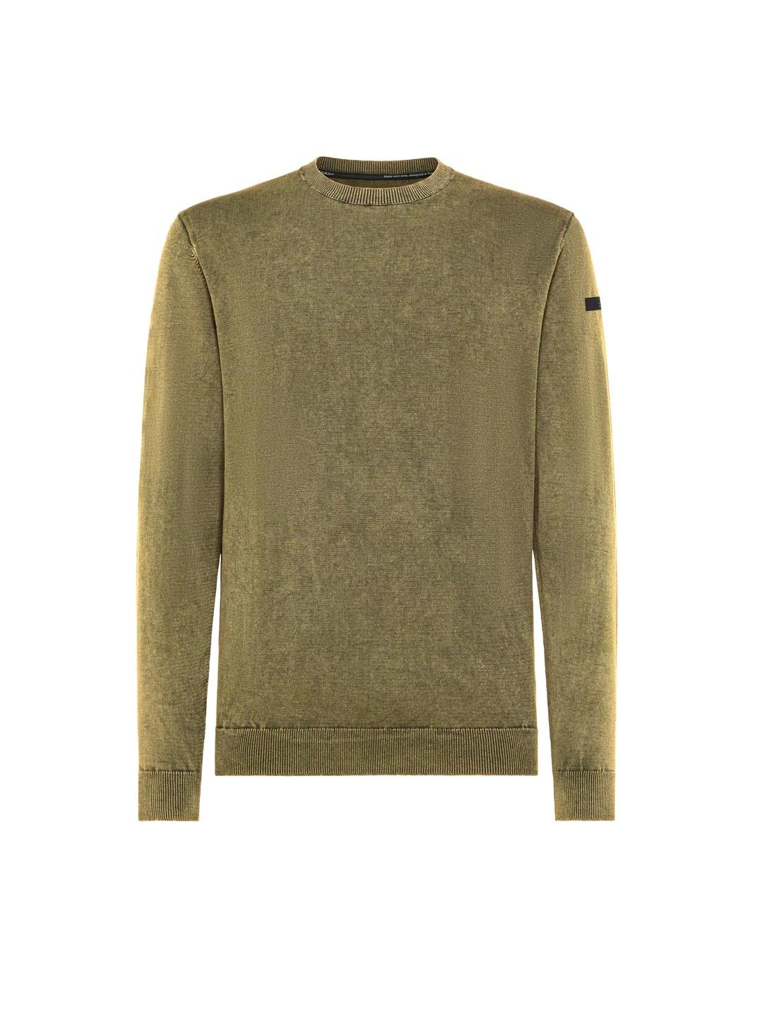 RRD maglia rrd uomo 25103 green forest Techno Wash Round pe25 25103 20 