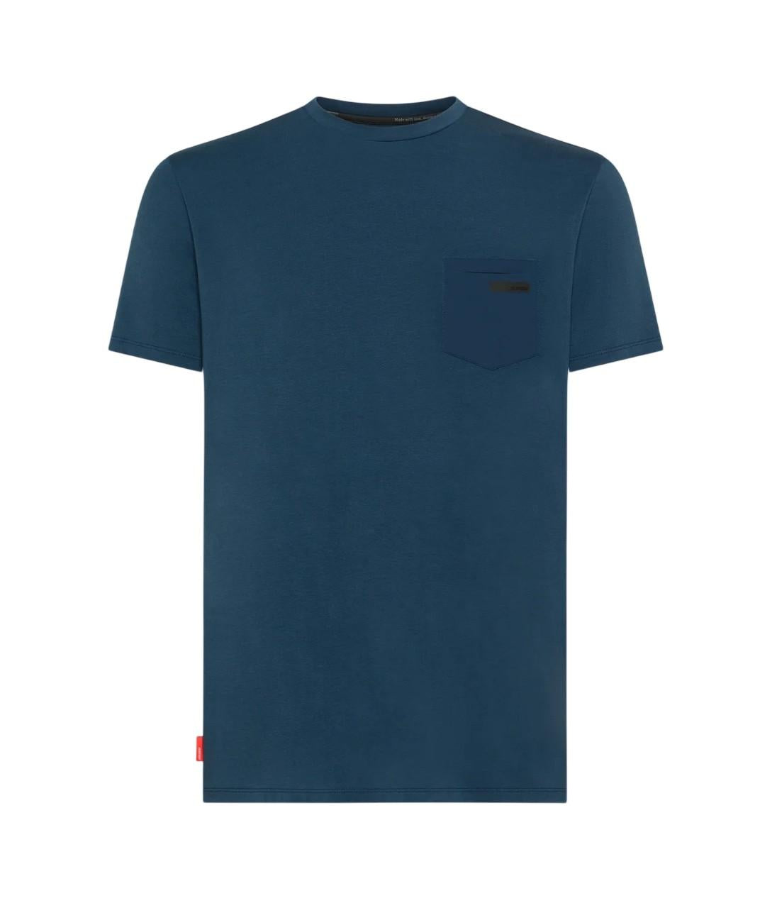 RRD T-shirt RRD uomo 26200 63 Revo Shirty in jersey stretch Blu di Prussia<BR/> 26200 63 