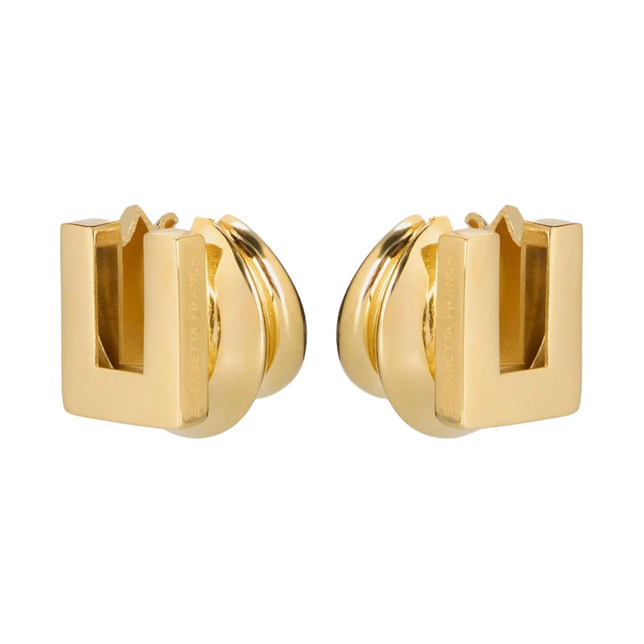 ELISABETTA FRANCHI Orecchini Elisabetta Franchi donna OR05B61E2U95 The Femme Paradox Oro <BR/> OR05B61E2 U95 