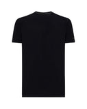 T-shirt RRD uomo 26220 10 Rib Shirty stretch a costine Nero