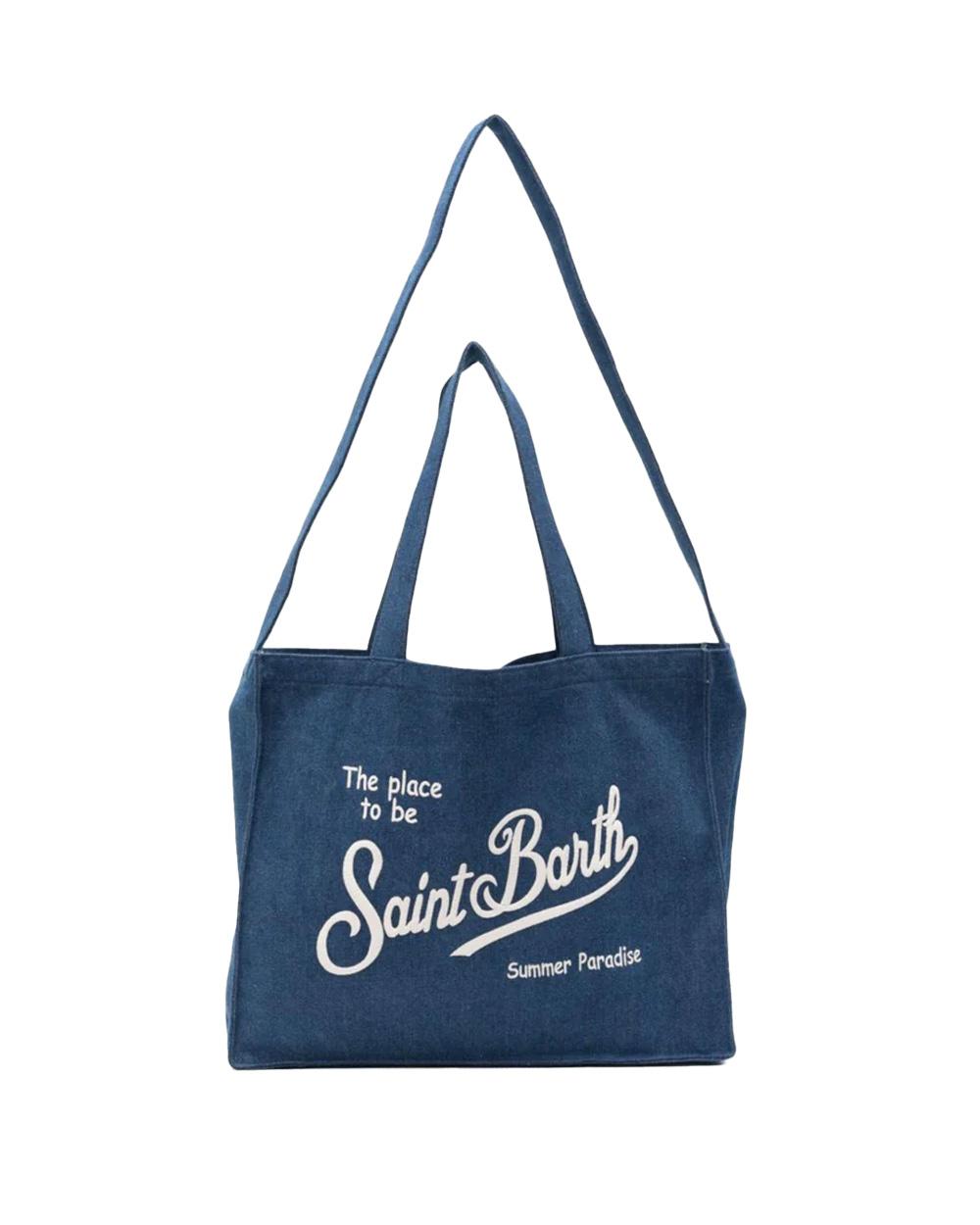 MC2 SAINT BARTH Borsa MC2 SAINT BARTH donna ESSENTIAL DENIM EBAGN00600431L Blu EBAGN00600431L 01 