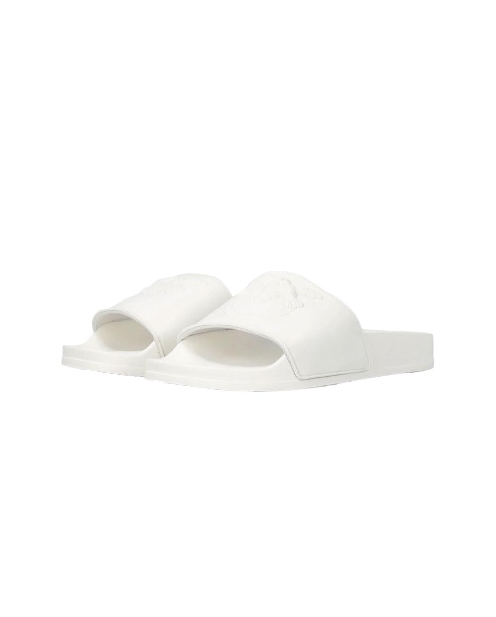 PINKO Ciabatta Pinko donna SS0093E027 Dilly bianca gomma maxi logo love birds<BR/> SS0093E027 Z1B 