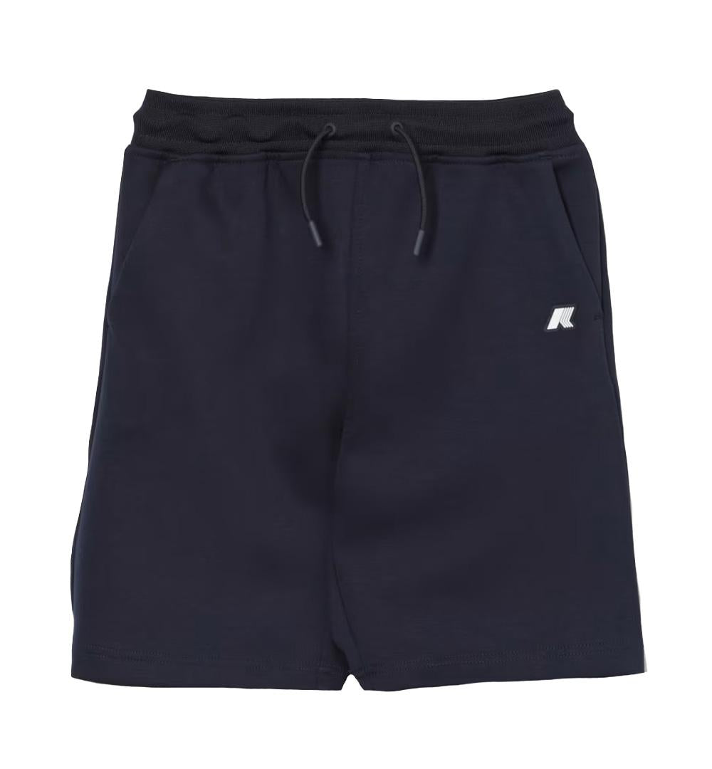 K-WAY Bermuda K-Way Ivo Light Spacer bambino K31411W Blu elastico stampa coulisse K31411W K89 