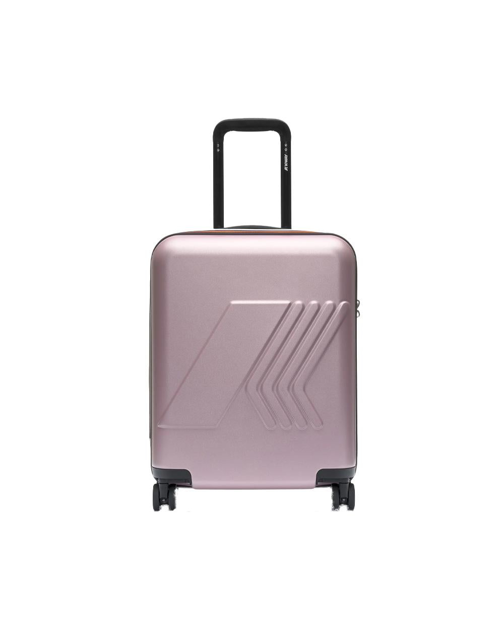 K-WAY Trolley K-WAY uomo K81372W Rosa policarbonato quattro ruote fodera K81372W WDV 
