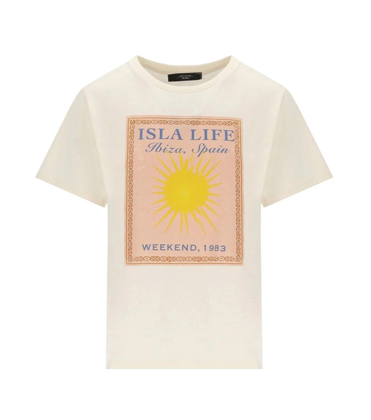 WEEKEND T-shirt Weekend donna 2615971032600 003 Pantera Ecru<BR/> 2615971032600 003 