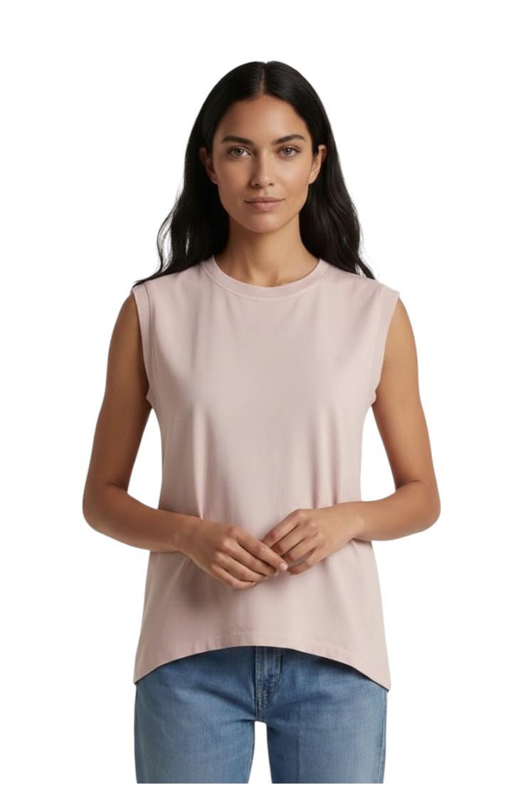 DONDUP T-shirt DONDUP donna DS080 JF035LR 511 Rosa DS080JF035LR 511 