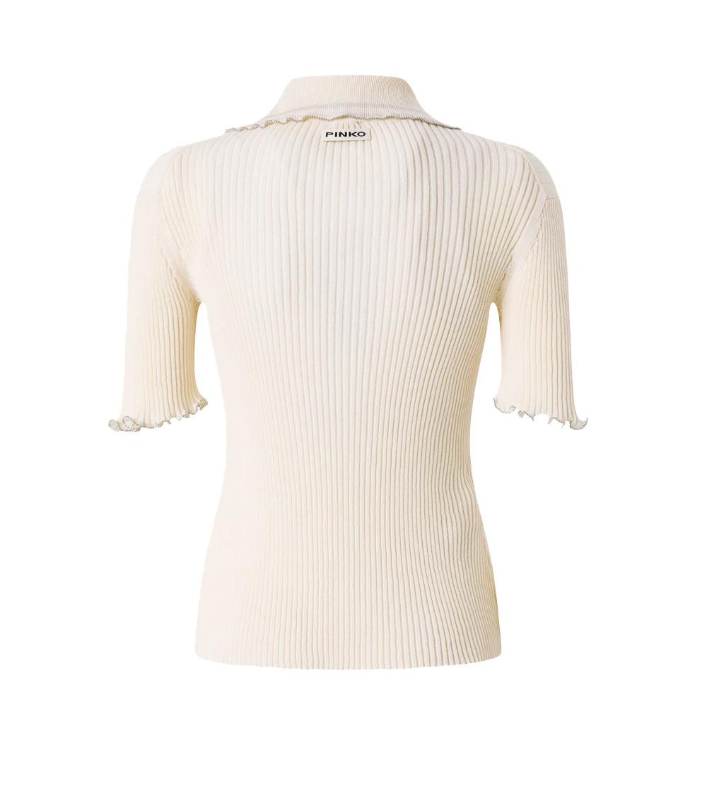 PINKO Polo Pinko donna 106287A343 Calore tortora 106287A343 C14 