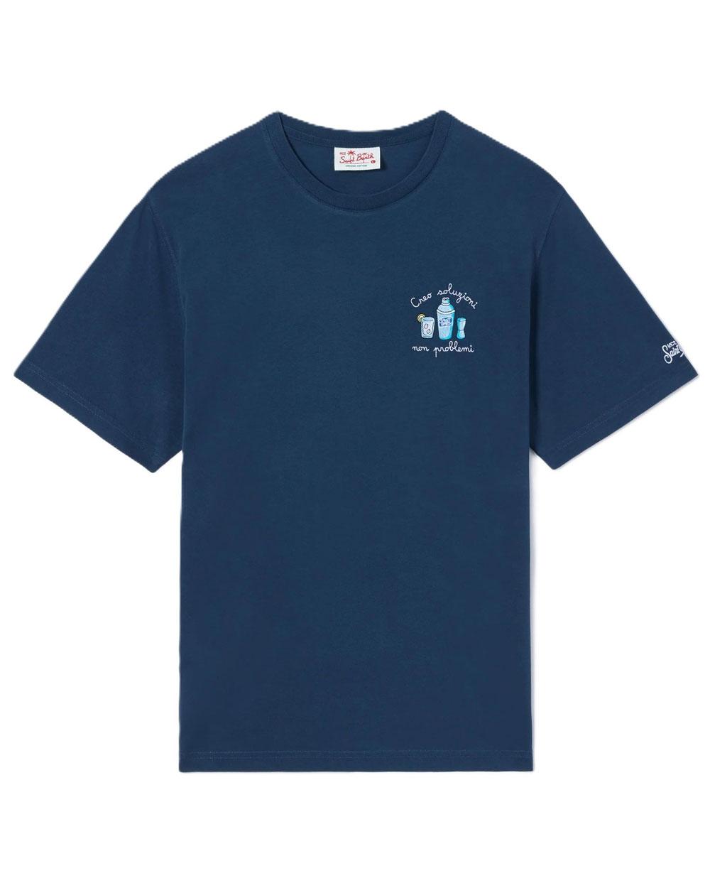 MC2 SAINT BARTH T-shirt Mc2 Saint Barth uomo Portofino Barman Soluzioni blu POT000104333L 61 