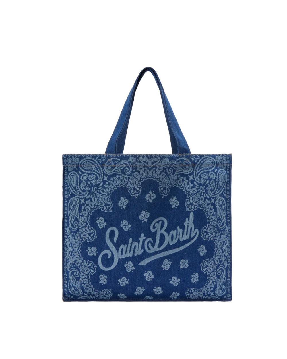 MC2 SAINT BARTH Borsa MC2 SAINT BARTH donna ESSENTIAL BANDANA EBAGN00600780L Blu EBAGN00600780L 11 