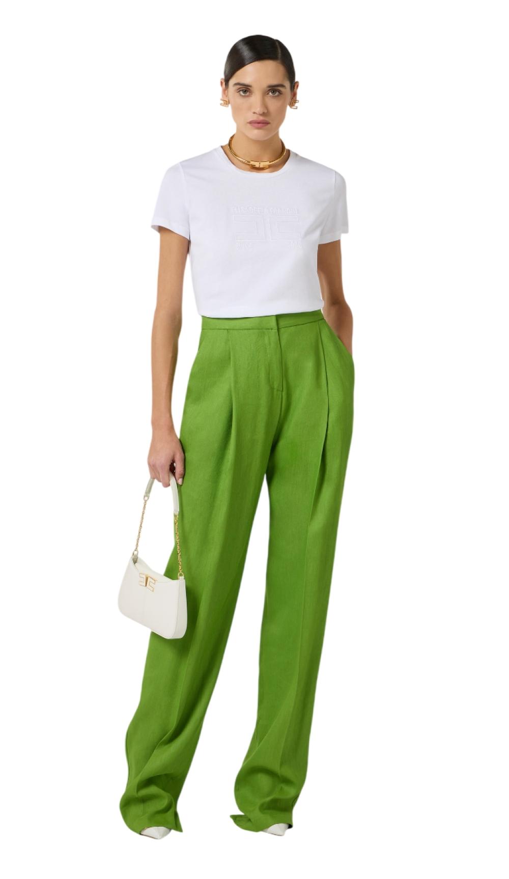 ELISABETTA FRANCHI Maglia Elisabetta Franchi donna MA71G61E2270 Gesso<BR/> MA71G61E2 270 