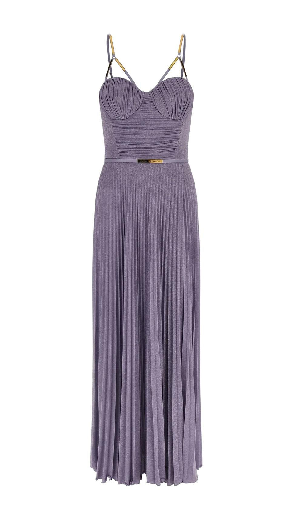 ELISABETTA FRANCHI Abito Elisabetta Franchi donna ABR1661E2EV7 Red Carpet Lilla ABR1661E2 EV7 